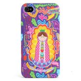 Case Menina Cartoon Para Iphone 4/4s