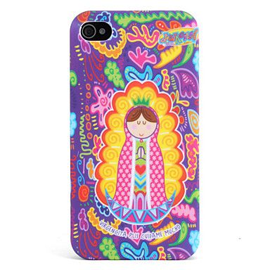 Case Menina Cartoon Para Iphone 4/4s