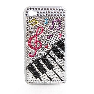 Case de Cristal Música Para Iphone 4/4s