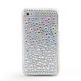 Case Dura com Cristais Multicores