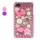 Case Laços Rosa Para Iphone 4/4s