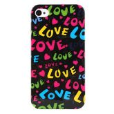 Capa Love Multicores Para Iphone 4/4s